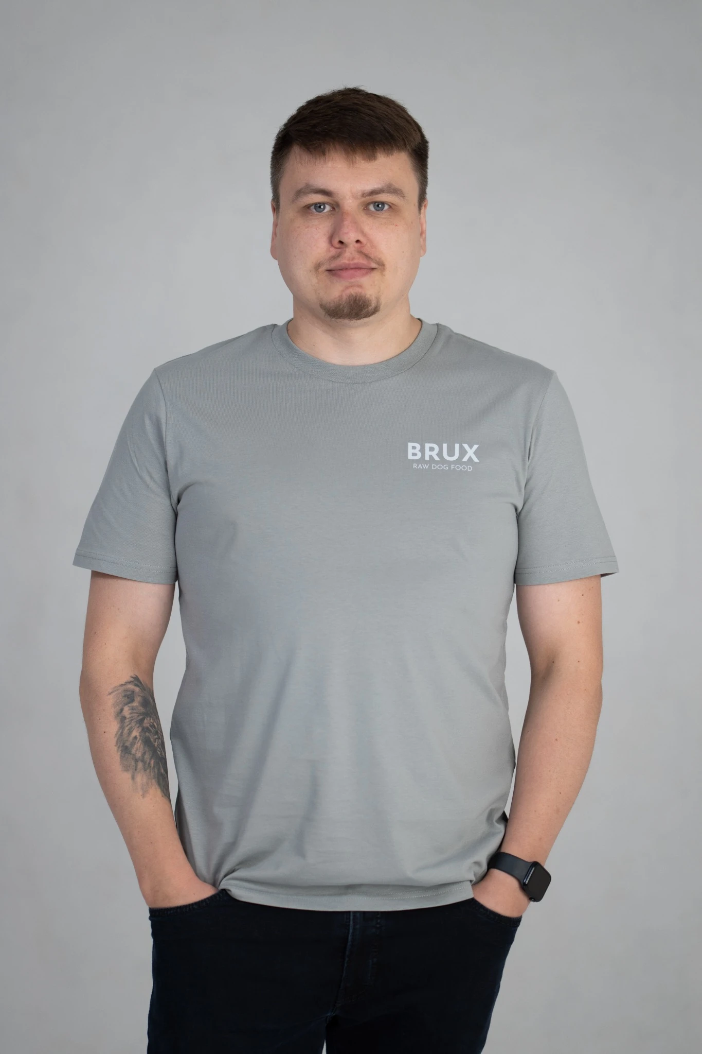 BRUX T-Shirt - Misty Grey