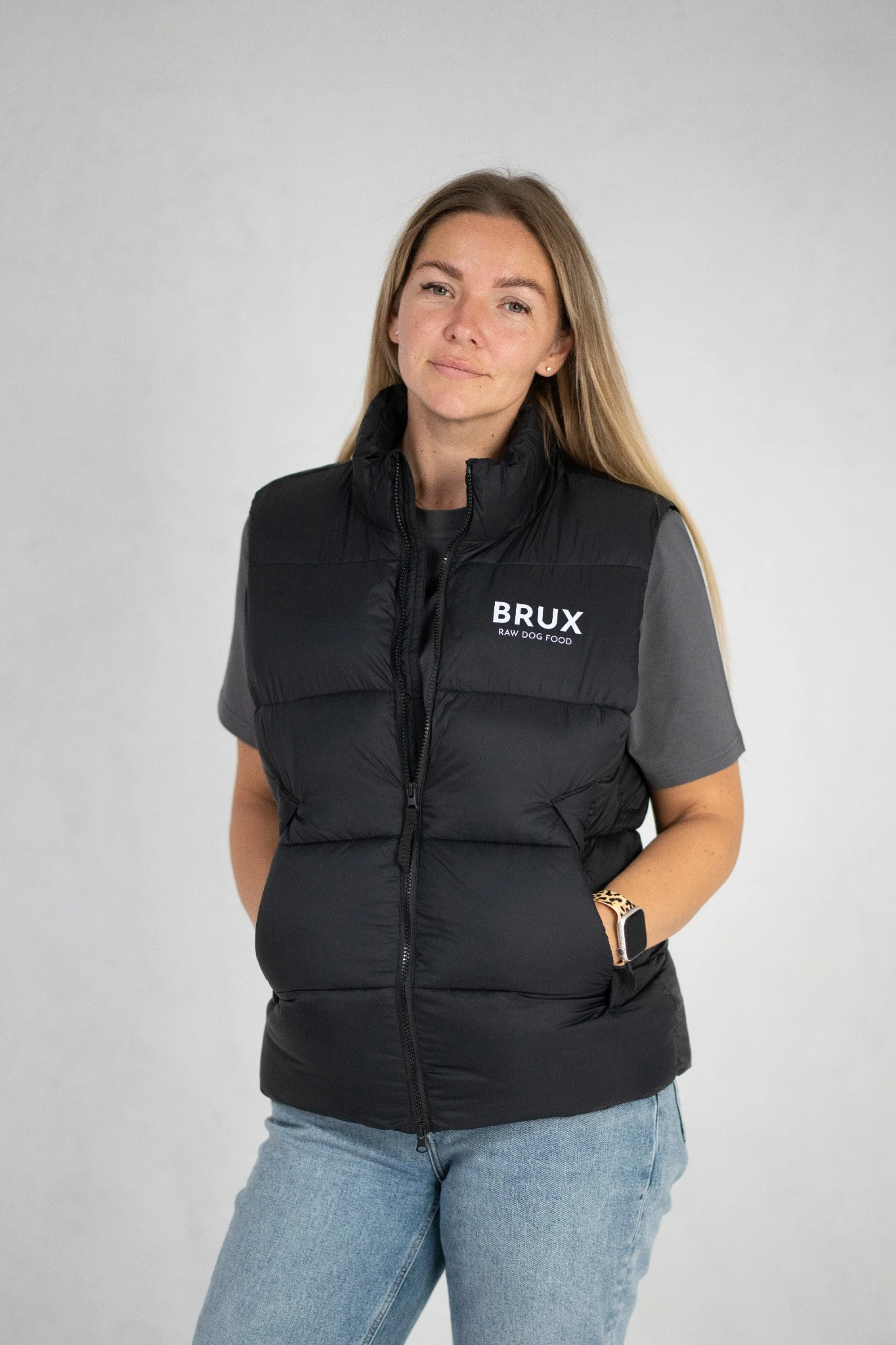BRUX Puffer Vest - Black