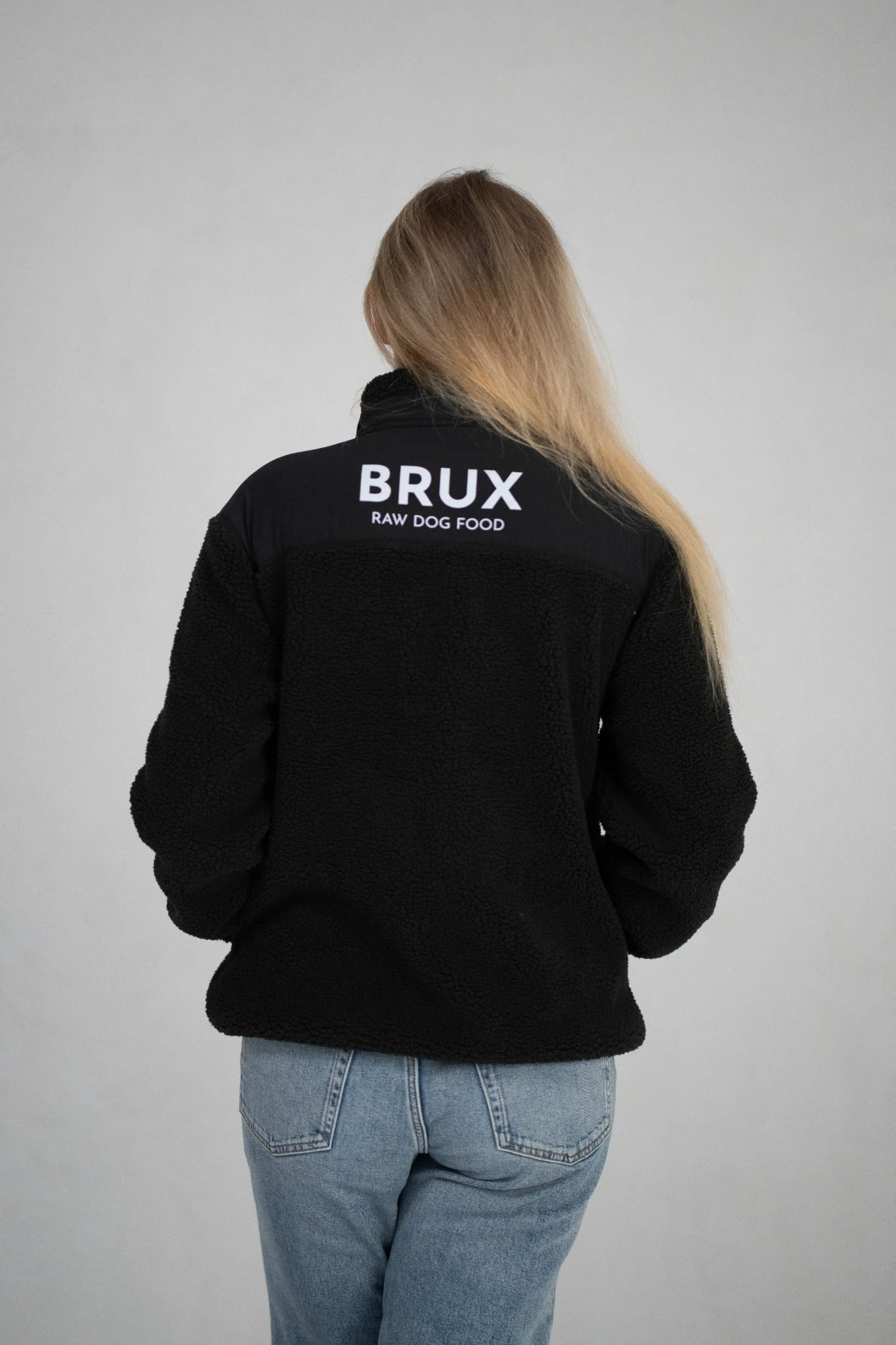 BRUX Sherpa Jacket - Black - Vaizdas 2