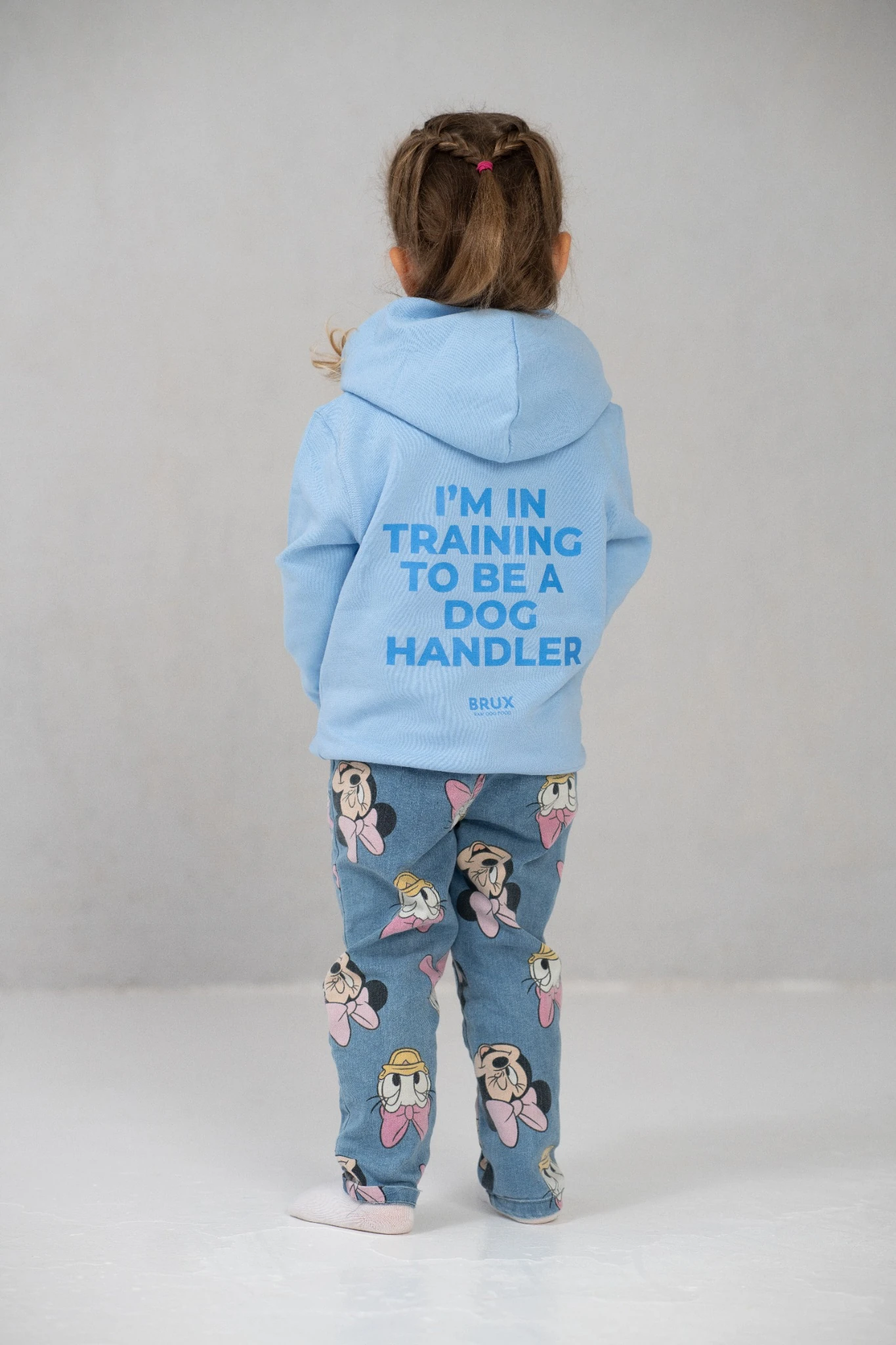 BRUX Kid Hoodie - Blue Soul - Vaizdas 2