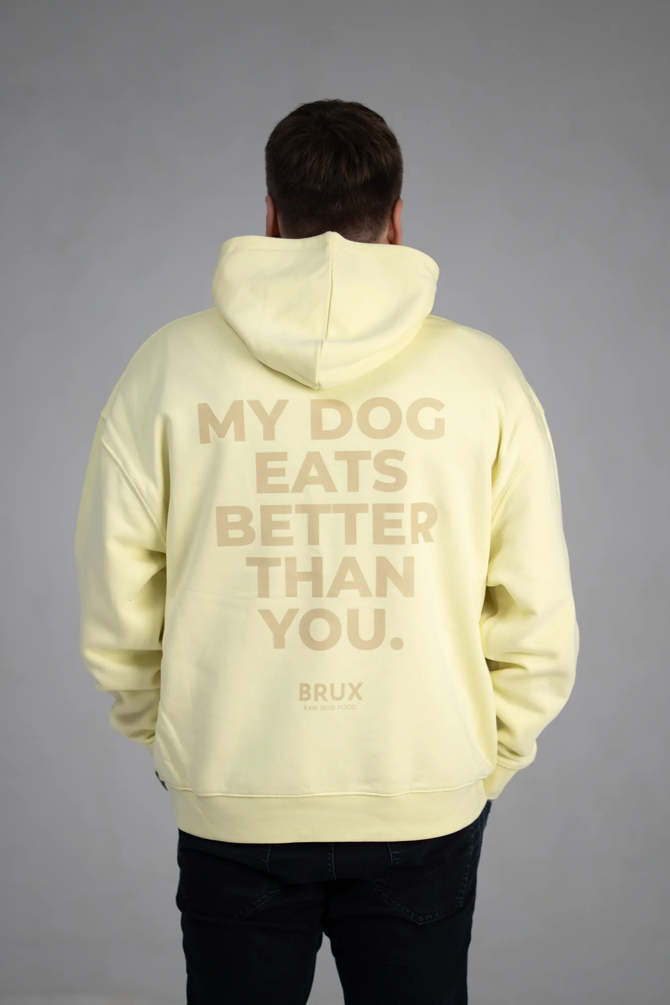 BRUX Hoodie - Lemon Sorbet - Vaizdas 2