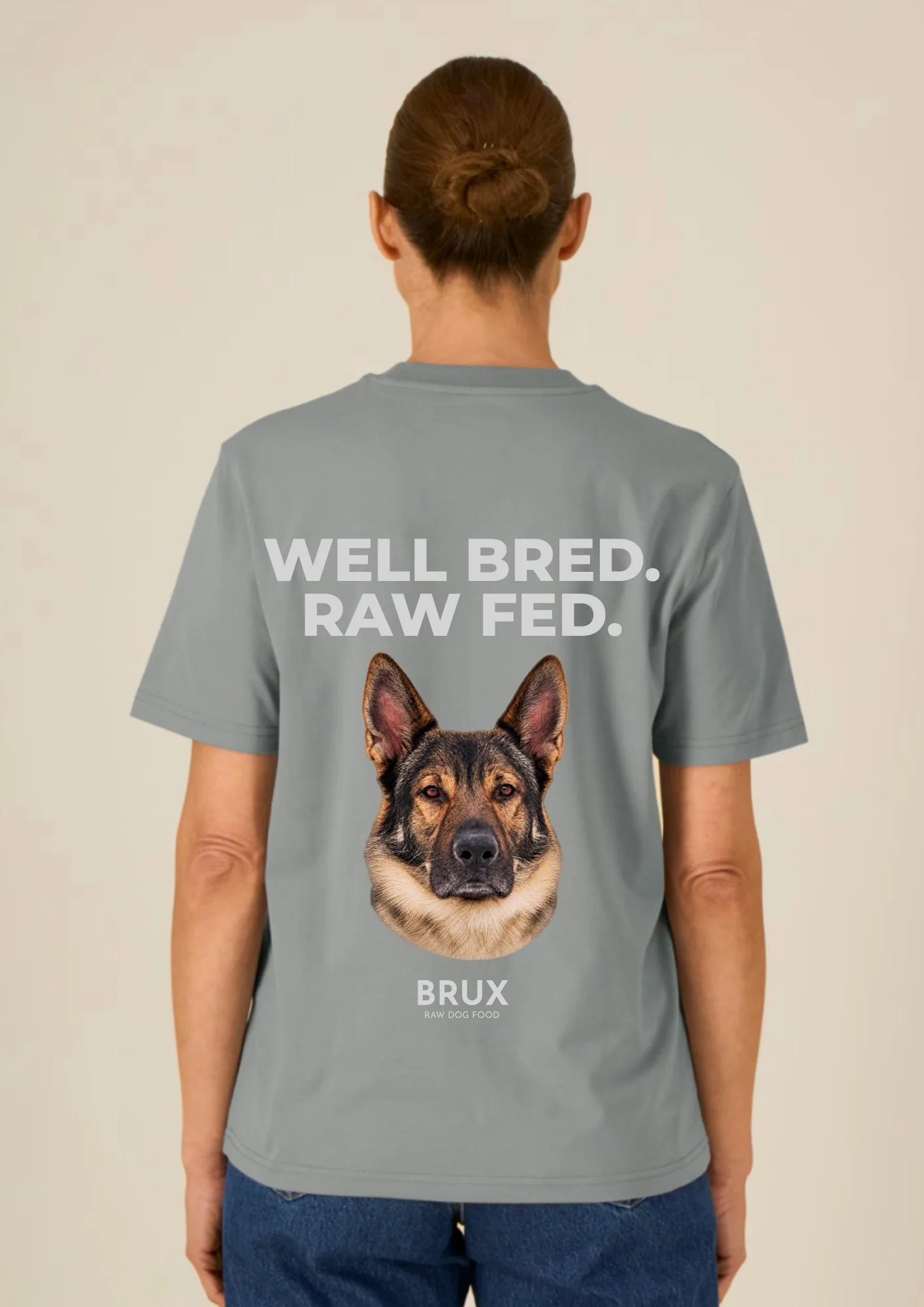 BRUX T-Shirt - Misty Grey - Vaizdas 3