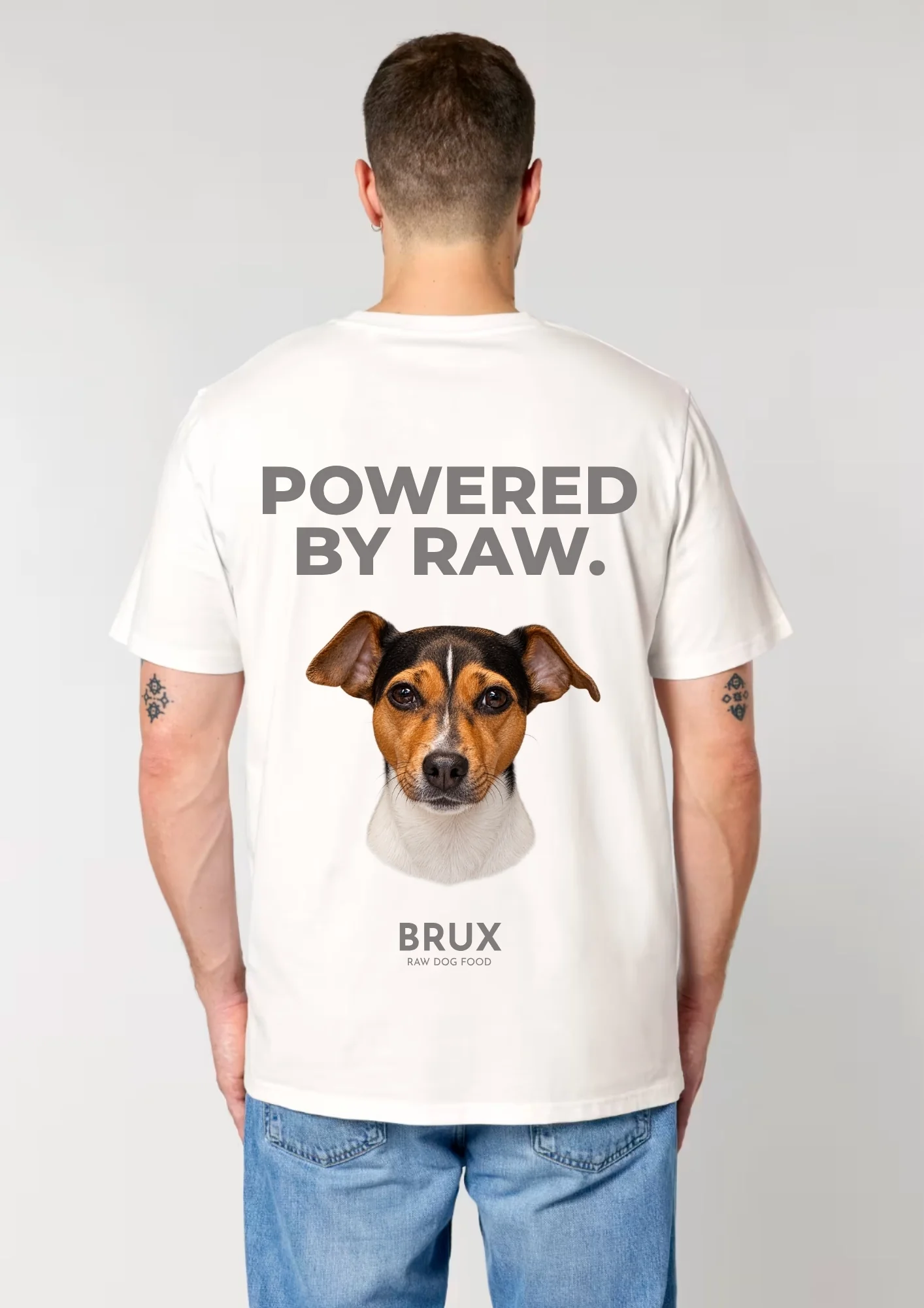 BRUX T-Shirt - Off White - Vaizdas 4
