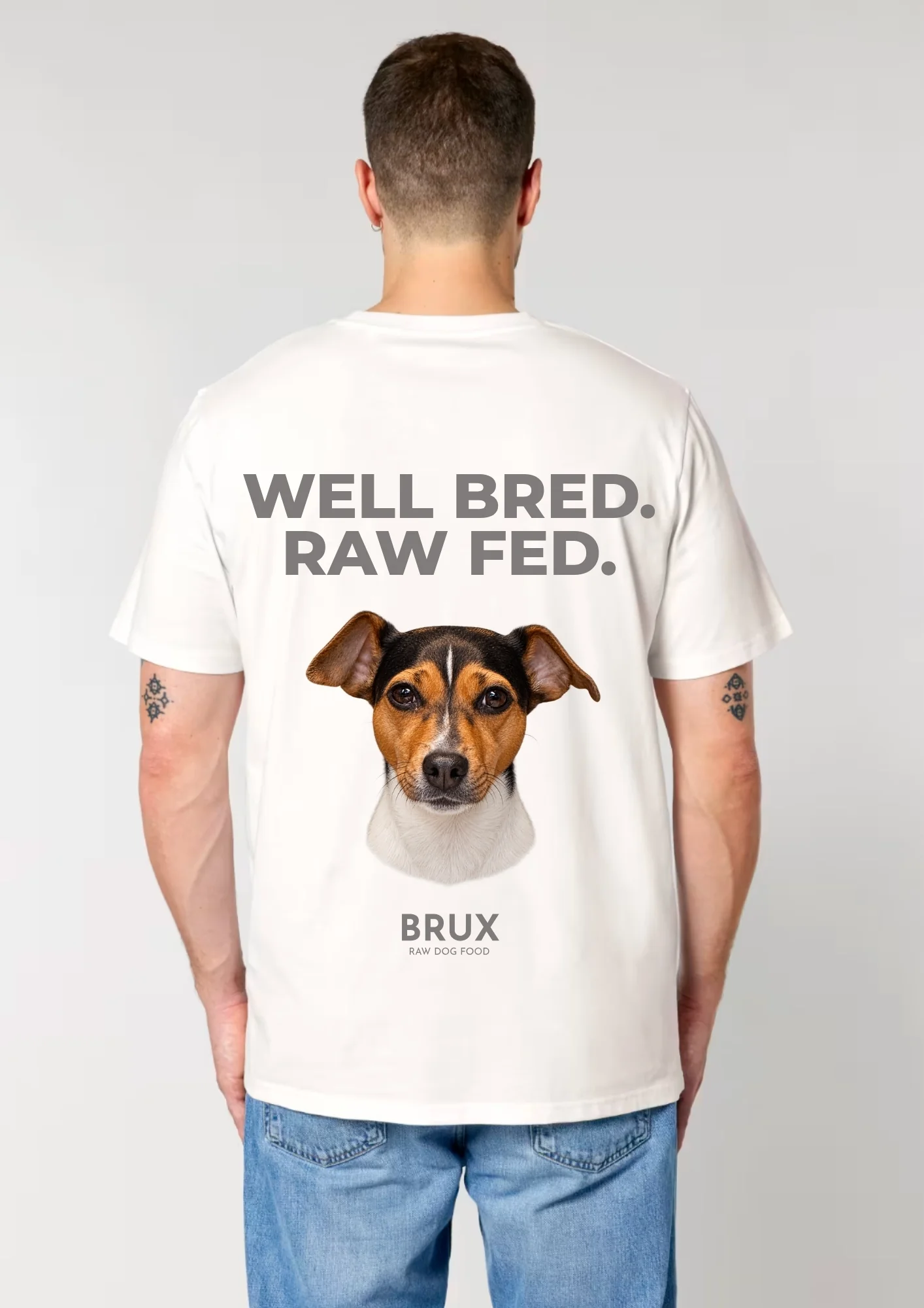 BRUX T-Shirt - Off White - Vaizdas 3